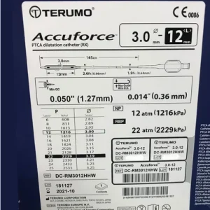 ACCUFORCE PTCA DILATATION CATHETER