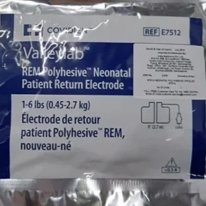 VALLEYLAB NEONATAL PATIENT RETURN ELECTRODES WITH POLYHESIVE II E7512